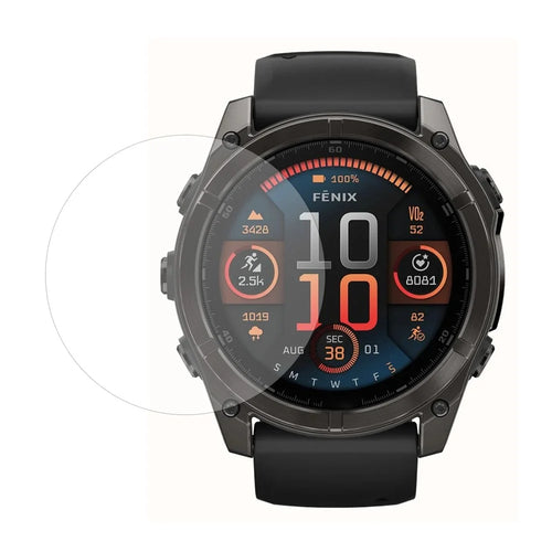 For Garmin Tactix 8 47mm Screen Protector TPU HD Clear Smart Watch Film - 1