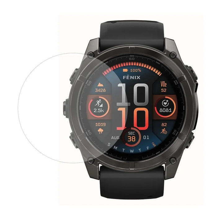 For Garmin Tactix 8 47mm Screen Protector TPU HD Clear Smart Watch Film - 1