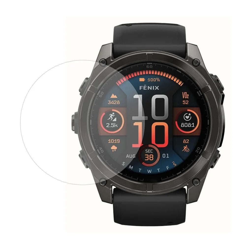 For Garmin Tactix 8 51mm Screen Protector TPU HD Clear Smart Watch Film - 1