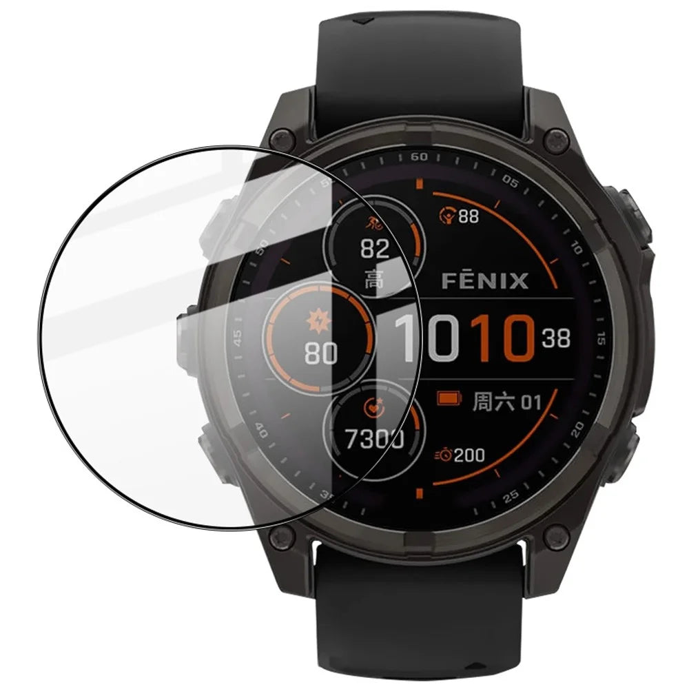 IMAK For Garmin Fenix 8 Solar 51mm Screen Protector Anti Scratch PMMA Watch Film - 1
