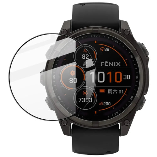 IMAK For Garmin Fenix 8 Solar 51mm Screen Protector Anti Scratch PMMA Watch Film - 1