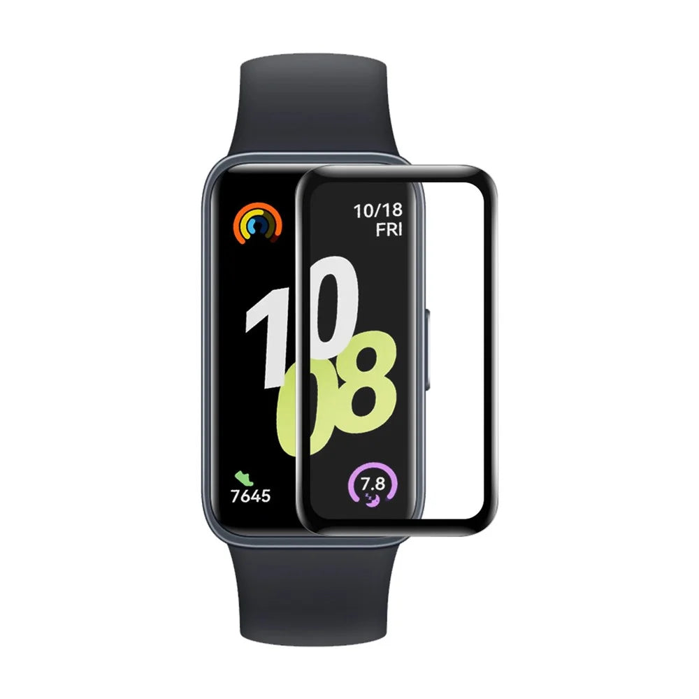 ENKAY HAT PRINCE For Huawei Band 10 Screen Protector   3D Curved PC + PMMA Ultra Clear Film - Transparent - 1