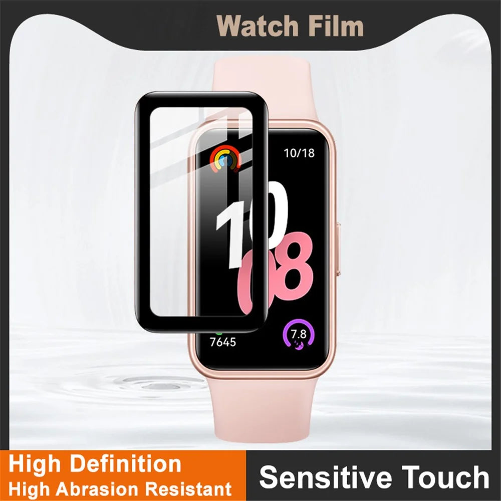 IMAK For Huawei Band 10 Screen Protector Anti Scratch PMMA Watch Film - 3