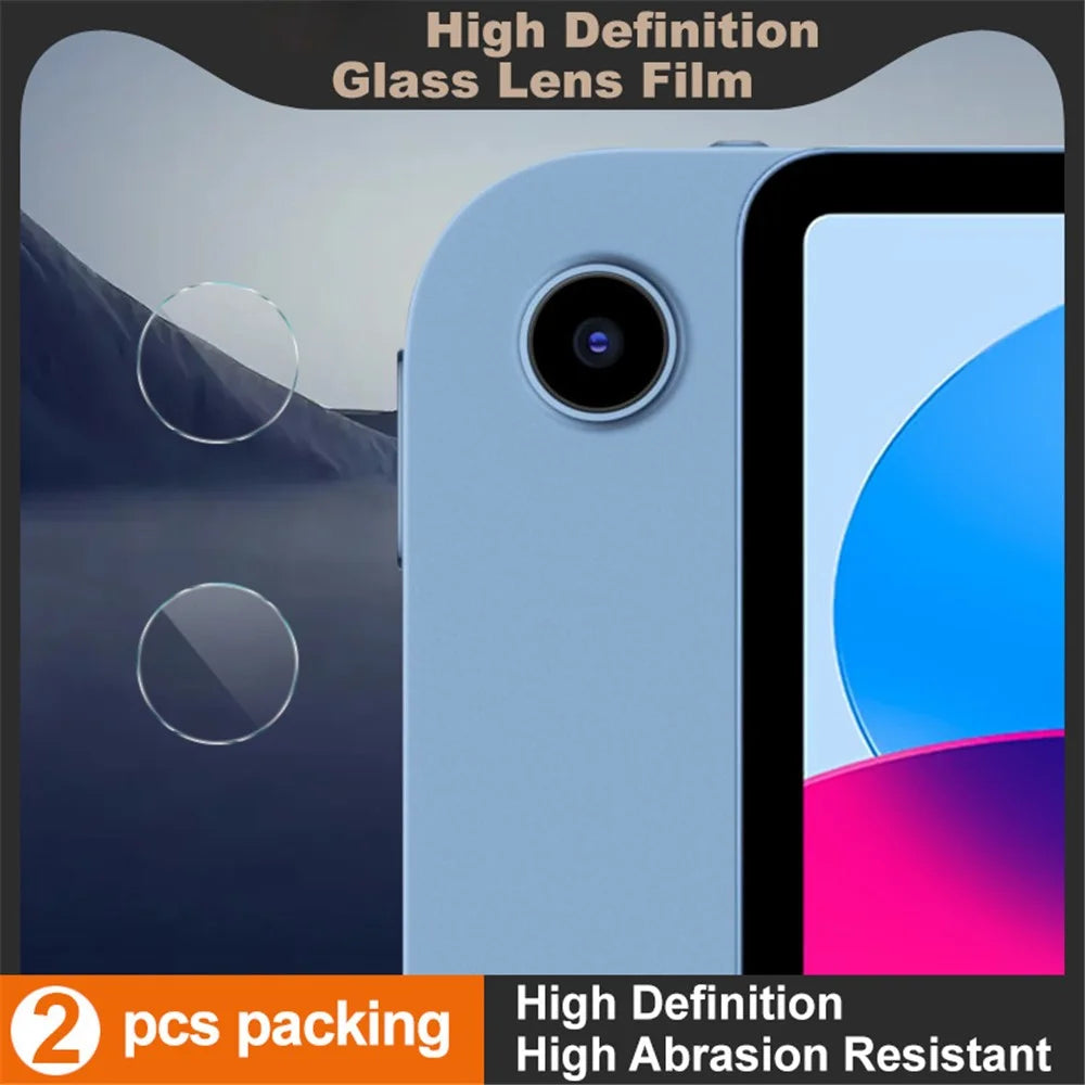 IMAK 2Pcs / Set For iPad (2025) / 10.9 (2022) Lens Protector Ultra Clear Tempered Glass Lens Film - 2