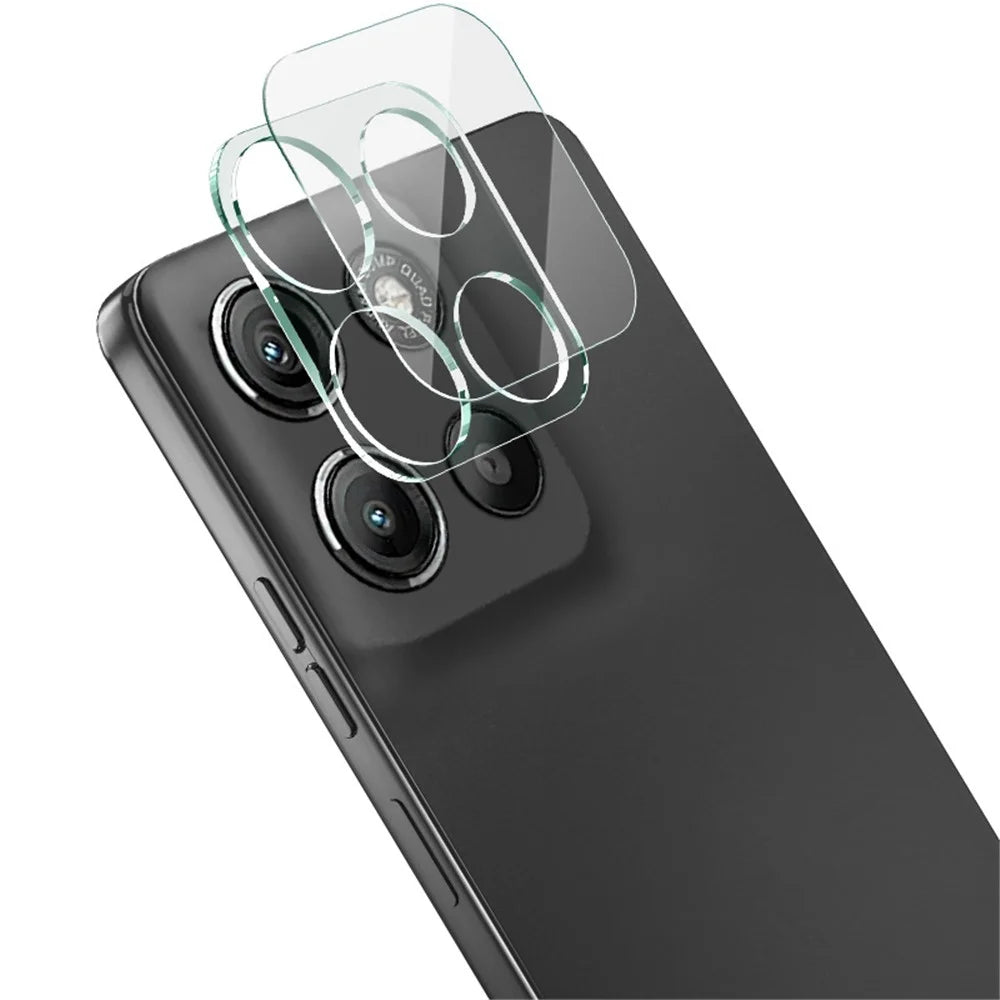 IMAK For Motorola Edge 60 Stylus 5G  / Moto G Stylus 5G (2025) Tempered Glass Camera Lens Protector + Acrylic Lens Cap - 1
