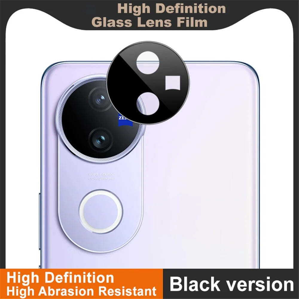 IMAK For vivo V50e 5G / V50 5G Camera Lens Protector Tempered Glass HD Clear Lens Film (Black Version) - 3