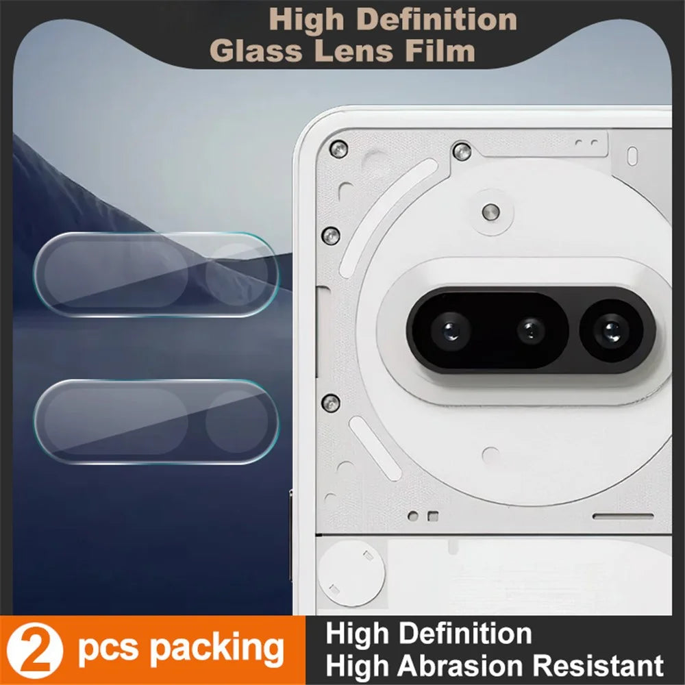 IMAK 2Pcs / Set For Nothing Phone (3a) Lens Protector Ultra Clear Tempered Glass Lens Film - 3