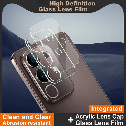 IMAK For vivo Y300t 5G / Y29 4G / T4x 5G Tempered Glass Camera Lens Protector + Acrylic Lens Cap - 2