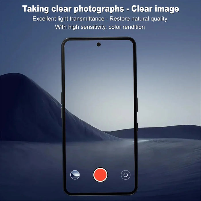 IMAK For Realme C75x Tempered Glass Camera Lens Protector + Acrylic Lens Cap - 3