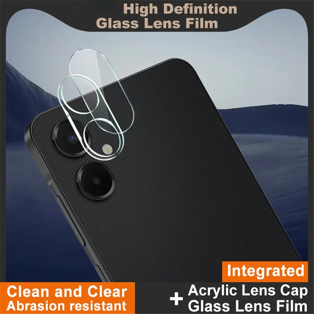 IMAK For Samsung Galaxy A06 5G Tempered Glass Camera Lens Protector + Acrylic Lens Cap - 2
