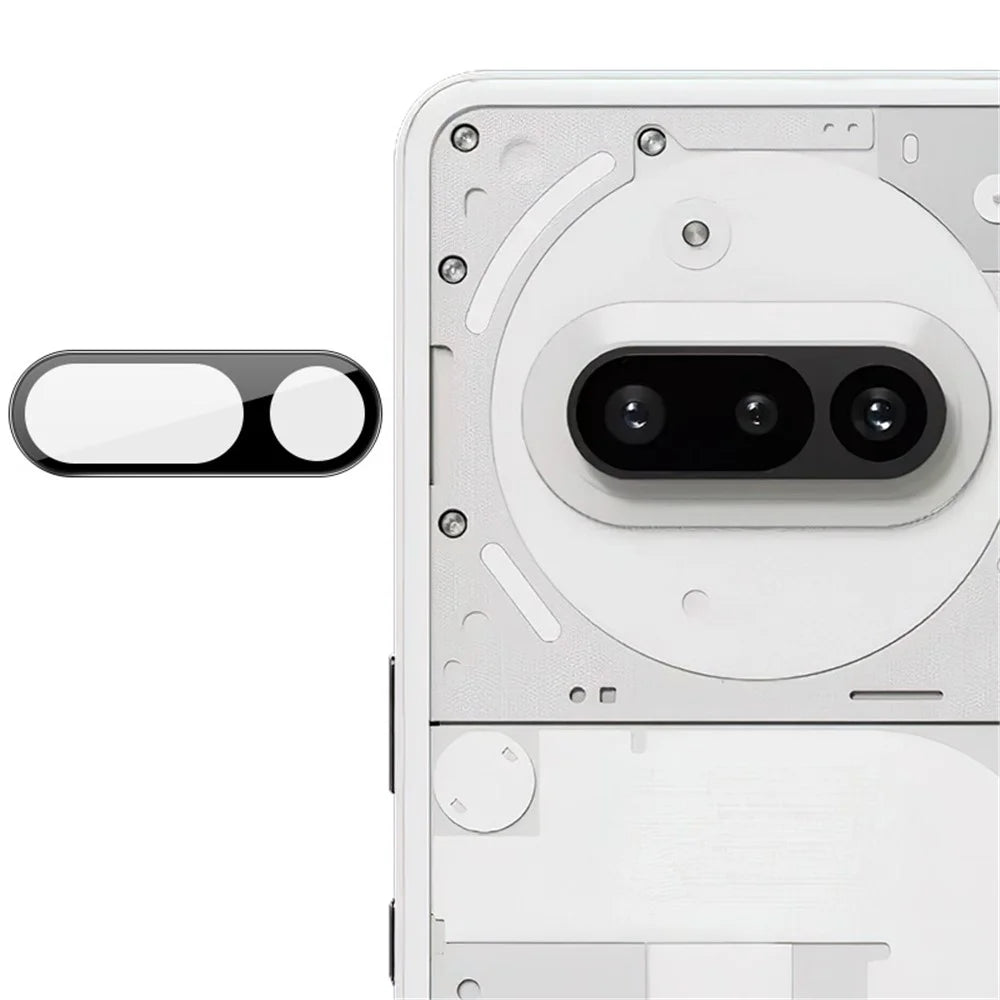 IMAK For Nothing Phone (3a) Camera Lens Protector Tempered Glass HD Clear Lens Film (Black Version) - 1