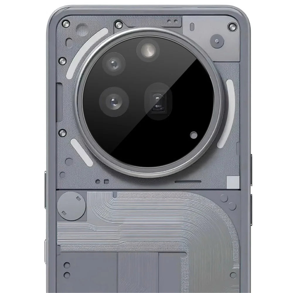 IMAK For Nothing Phone (3a) Pro Camera Lens Protector Tempered Glass HD Clear Lens Film (Black Version) - 2