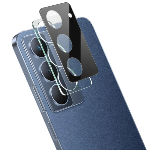 IMAK For Realme P3x 5G Tempered Glass Lens Film + Acrylic Cap (Black Version) - 1