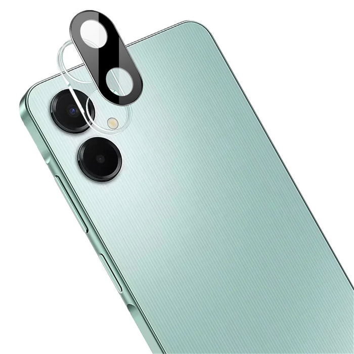 IMAK For Samsung Galaxy A06 5G Tempered Glass Lens Film + Acrylic Cap (Black Version) - 1