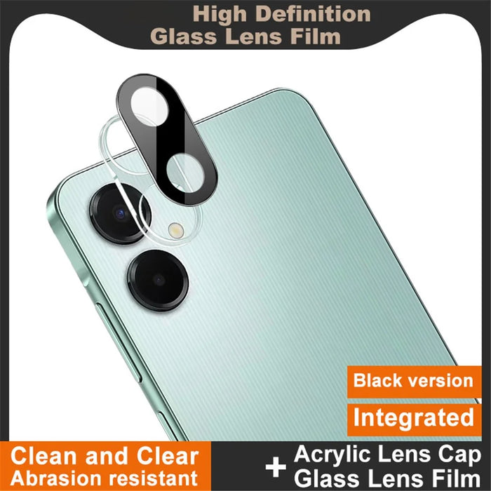 IMAK For Samsung Galaxy A06 5G Tempered Glass Lens Film + Acrylic Cap (Black Version) - 2
