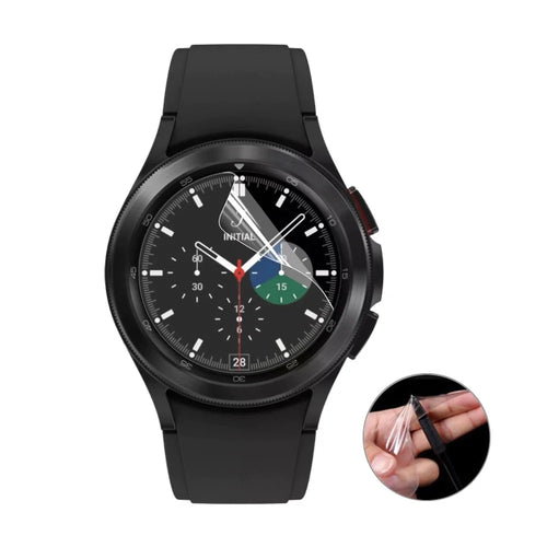 ENKAY HAT PRINCE For Samsung Galaxy Watch4 Classic 46mm Screen Protector   TPU Ultra Clear Full Cover Film - Transparent - 1