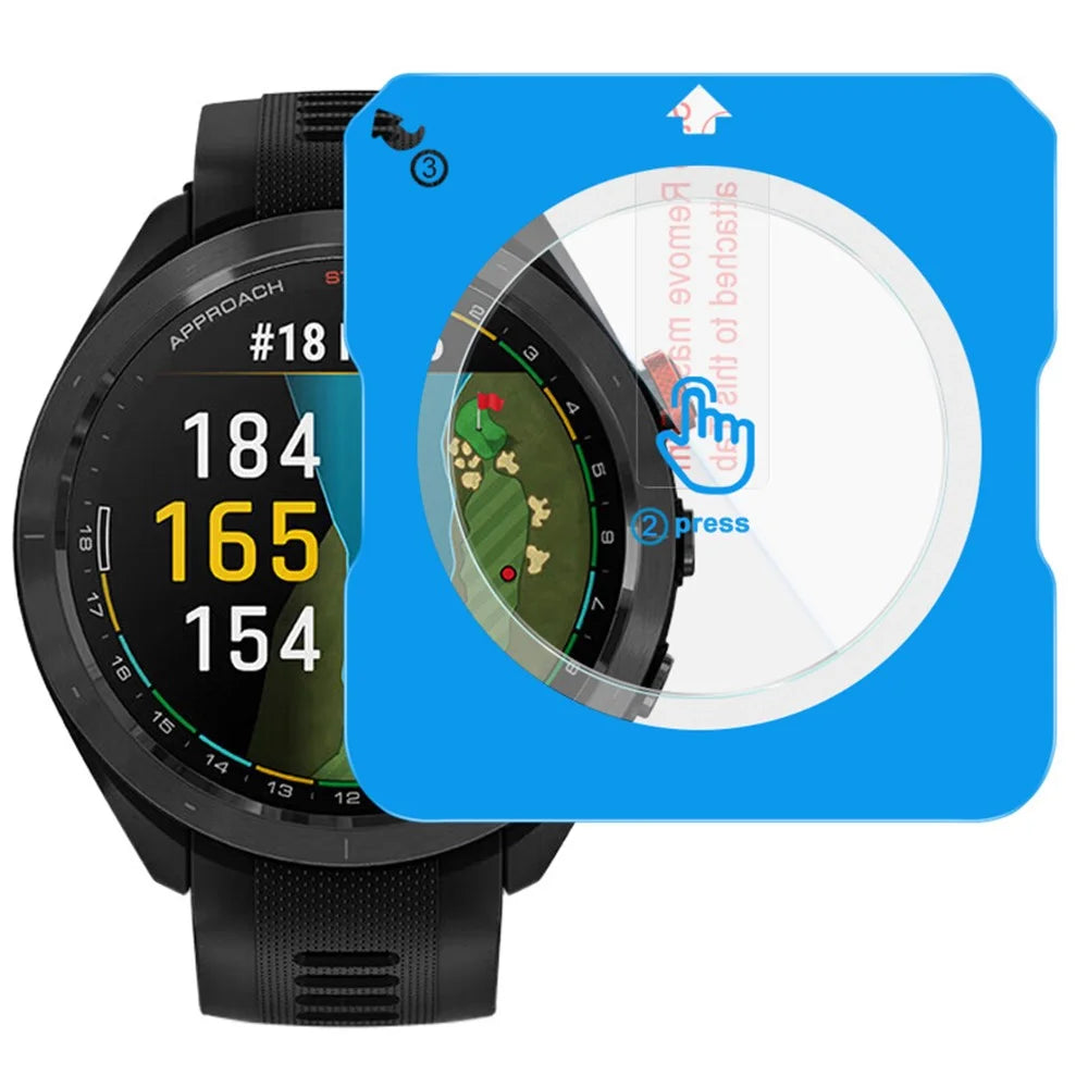 IMAK For Garmin Approach S70 42mm Tempered Glass Screen Protector with Installation Tool - 1