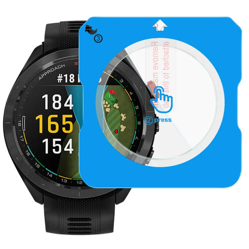 IMAK For Garmin Approach S70 42mm Tempered Glass Screen Protector with Installation Tool - 1