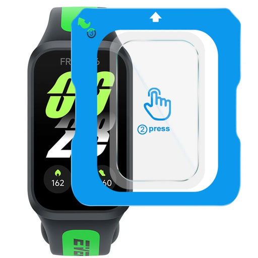 IMAK For Xiaomi Smart Band 9 Active / Redmi Band 3 Tempered Glass Screen Protector with Installation Tool - 1