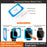 IMAK For Xiaomi Smart Band 9 Active / Redmi Band 3 Tempered Glass Screen Protector with Installation Tool - 5