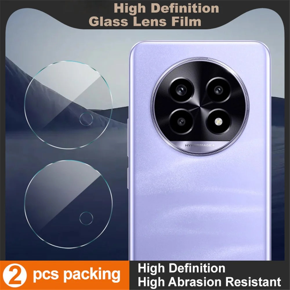 IMAK 2Pcs / Set For Realme 14 Pro Lite 5G Lens Protector Ultra Clear Tempered Glass Lens Film - 2
