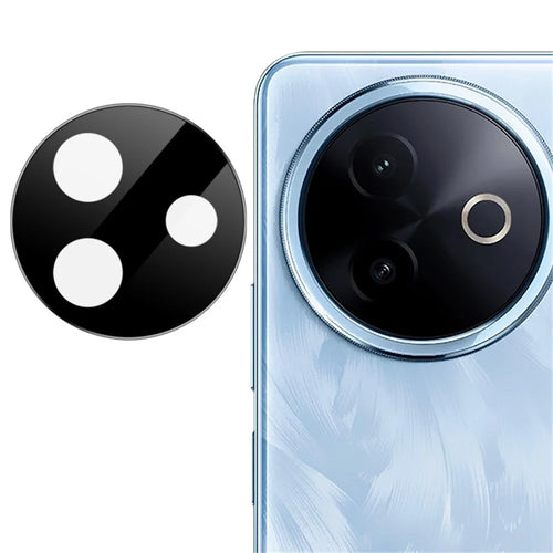 IMAK For vivo Y300i 5G Camera Lens Protector Tempered Glass HD Clear Lens Film (Black Version) - 1