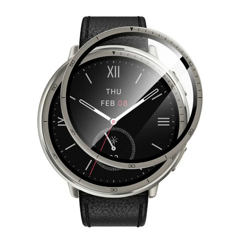 RURIHAI For Huami Amazfit Active 2 PMMA Screen Protector 3D Full Glue Watch Screen Film - 1
