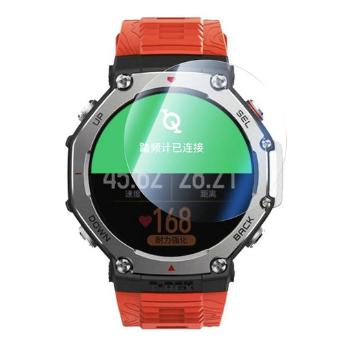 RURIHAI For Huami Amazfit T-Rex 3 Screen Protector AR Clear Watch Film with Alignment Tool - 1