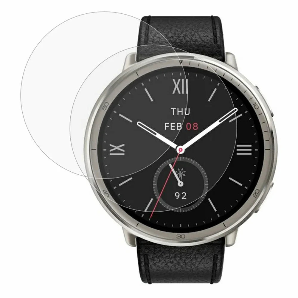2Pcs For Huami Amazfit Active 2 Screen Protector Smart Watch Clear TPU Film - 1