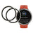 2Pcs / Pack For Huami Amazfit Active 2 Screen Protector Smart Watch HD Clear PMMA Film (Black Edge) - 1