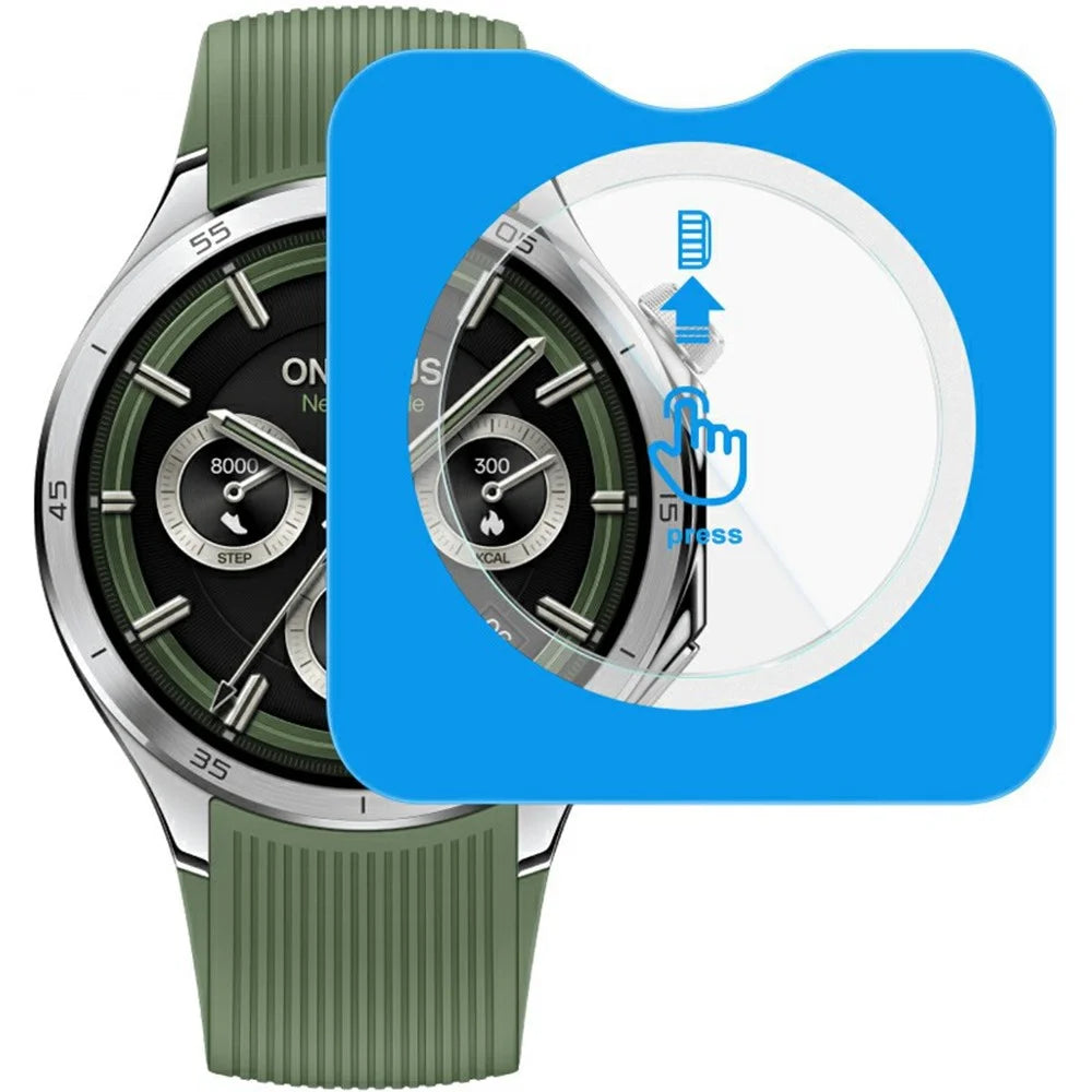 IMAK For OnePlus Watch 3 46mm Tempered Glass Screen Protector with Installation Tool - 1