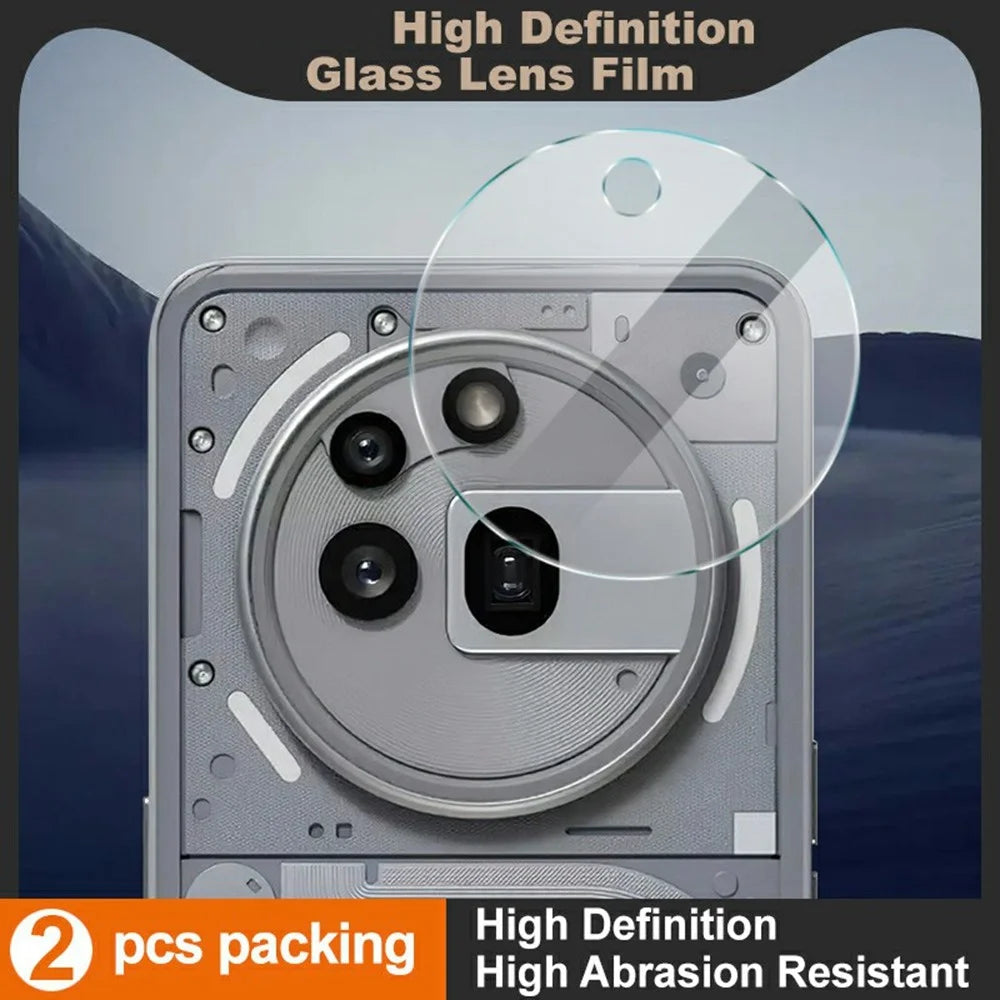 IMAK 2Pcs / Set For Nothing Phone (3a) Pro Lens Protector Ultra Clear Tempered Glass Lens Film - 2
