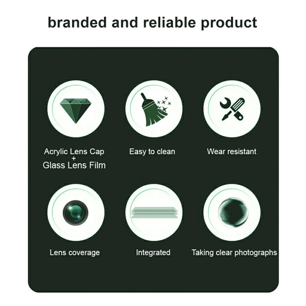 IMAK For Samsung Galaxy Z Fold8 Ultra / Z Fold7 5G  Tempered Glass Lens Film + Acrylic Cap (Black Version) - 4