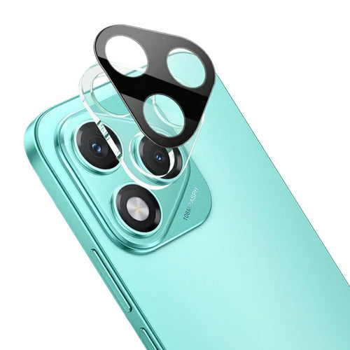 IMAK For Honor 400 Lite 5G Tempered Glass Lens Film + Acrylic Cap (Black Version) - 1