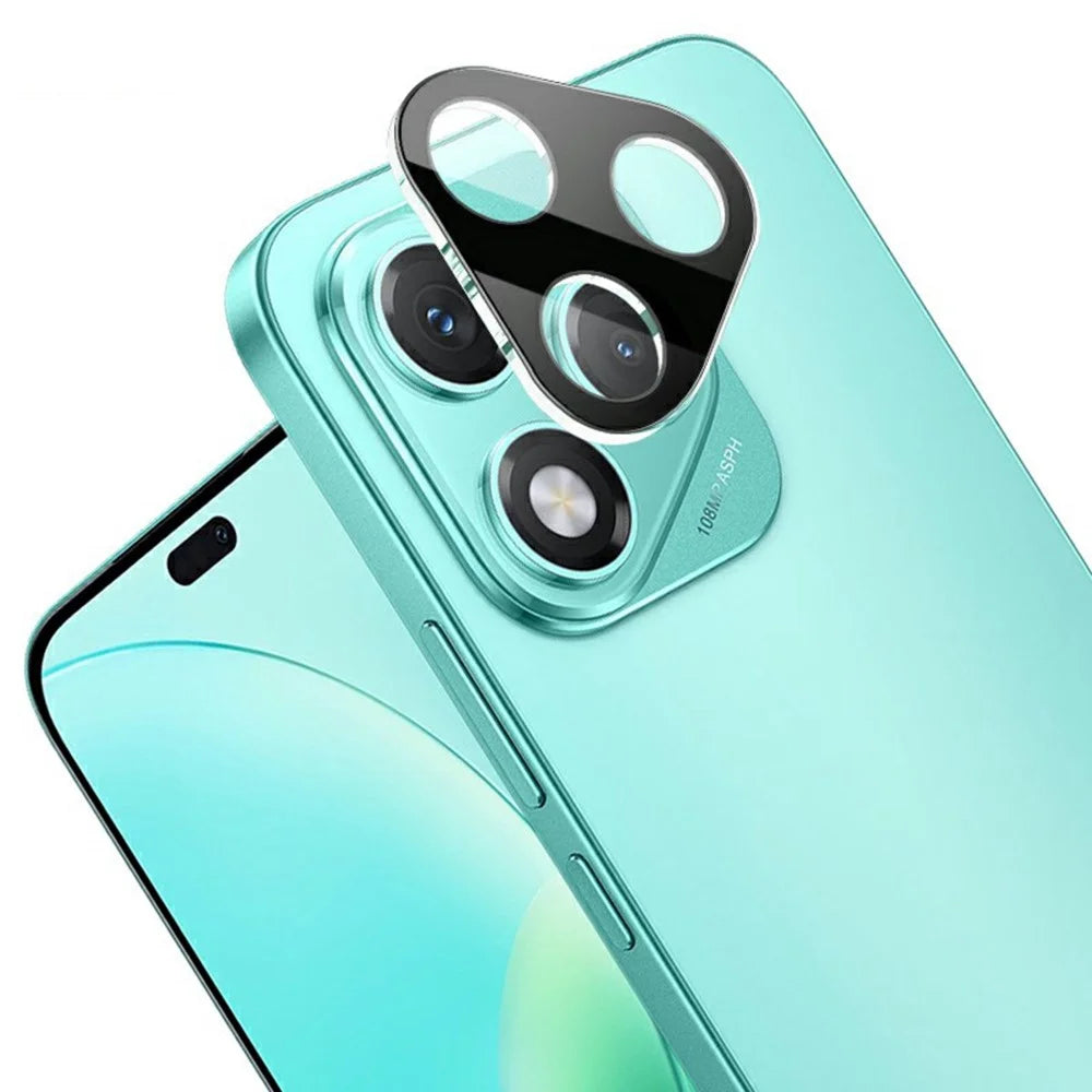IMAK For Honor 400 Lite 5G Tempered Glass Lens Film + Acrylic Cap (Black Version) - 5