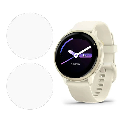 2Pcs For Garmin Vivoactive 6 Screen Protector Smart Watch Clear TPU Film - 1