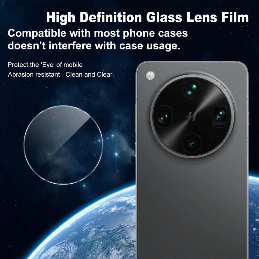 IMAK For Oppo Find X8 Ultra 5G Camera Lens Protector Slim Tempered Glass Lens Film - 2