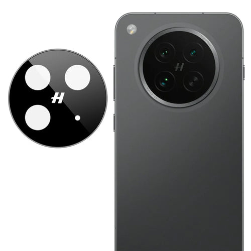 IMAK For Oppo Find X8s 5G Camera Lens Protector Tempered Glass HD Clear Lens Film (Black Version) - 1