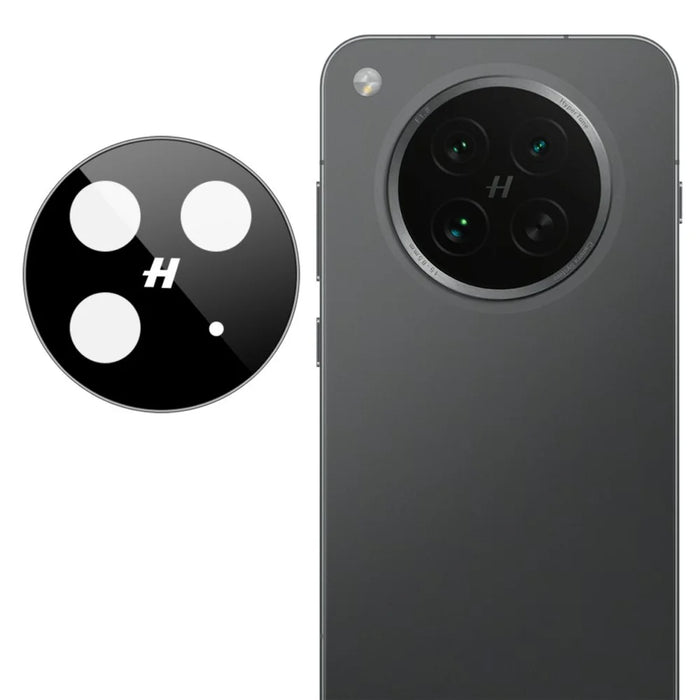IMAK For Oppo Find X8s 5G Camera Lens Protector Tempered Glass HD Clear Lens Film (Black Version) - 1