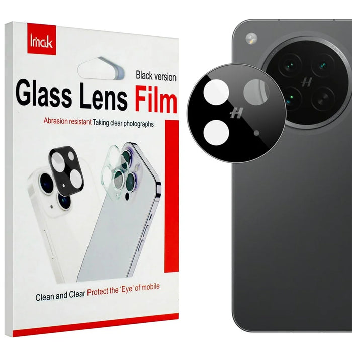 IMAK For Oppo Find X8s 5G Camera Lens Protector Tempered Glass HD Clear Lens Film (Black Version) - 3
