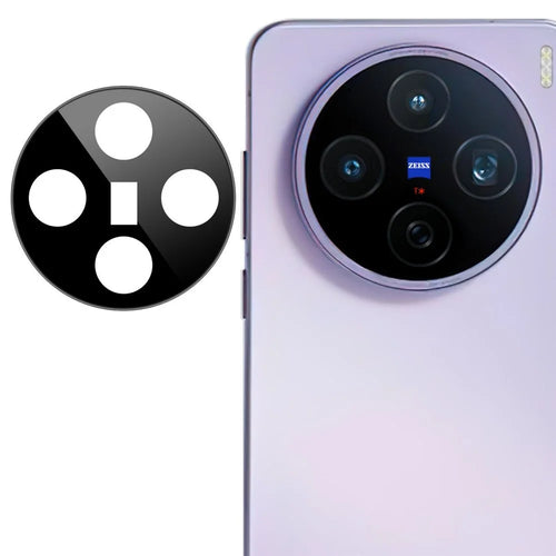 IMAK For vivo X200s 5G Camera Lens Protector Tempered Glass HD Clear Lens Film (Black Version) - 1