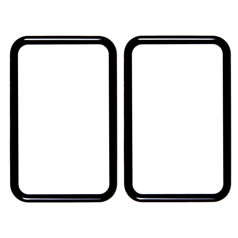 2Pcs / Pack For Honor Band 10 Screen Protector Smart Watch HD Clear PMMA Film (Black Edge) - 2