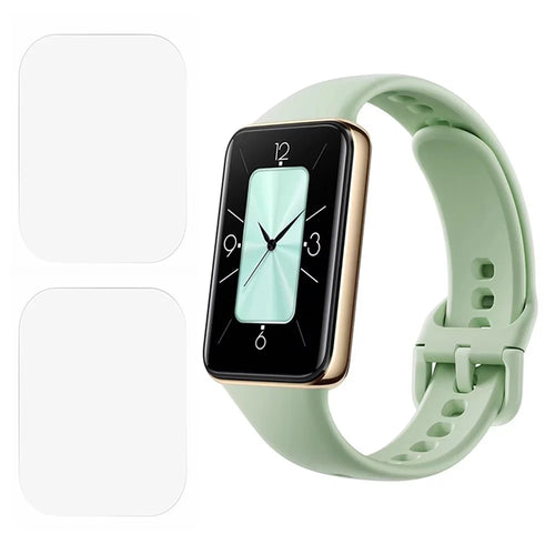2Pcs For Honor Band 10 Screen Protector Smart Watch Clear TPU Film - 1