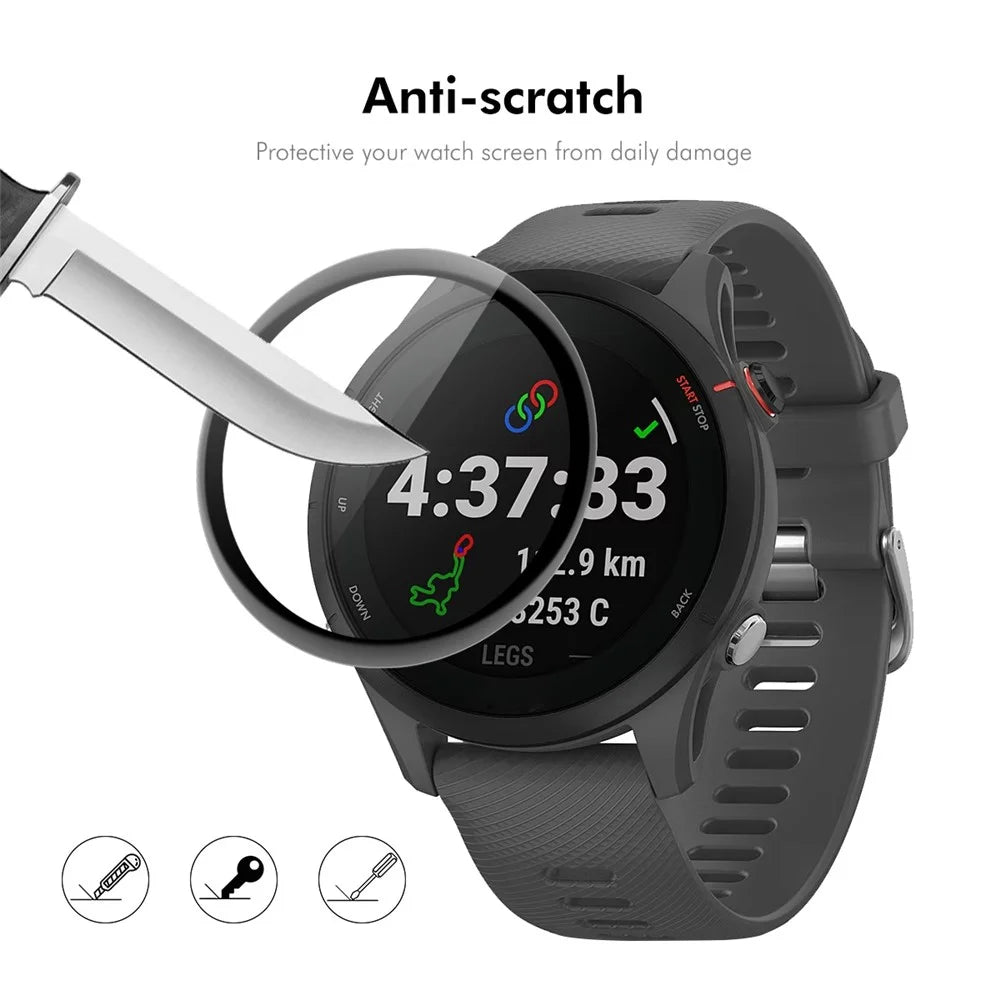 ENKAY HAT PRINCE For GarminActive 6 Screen Protector   3D Curved PC + PMMA Ultra Clear Film - Transparent - 6