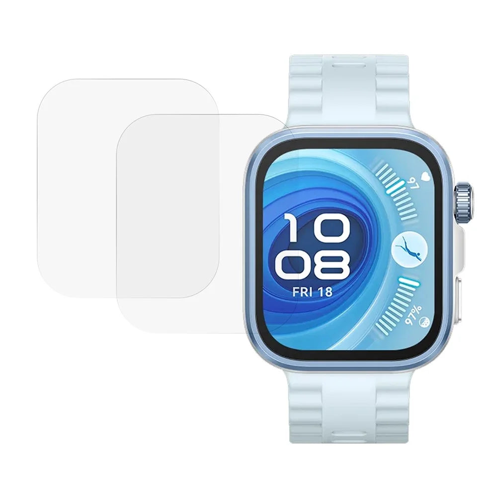 2Pcs For Huawei Watch Fit 4 Pro Screen Protector Tempered Glass 2.5D HD Watch Screen Film - 1
