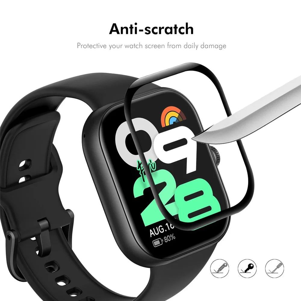 ENKAY HAT PRINCE For Xiaomi Redmi Watch Move Screen Protector   3D Curved PC + PMMA Ultra Clear Film - Transparent - 6