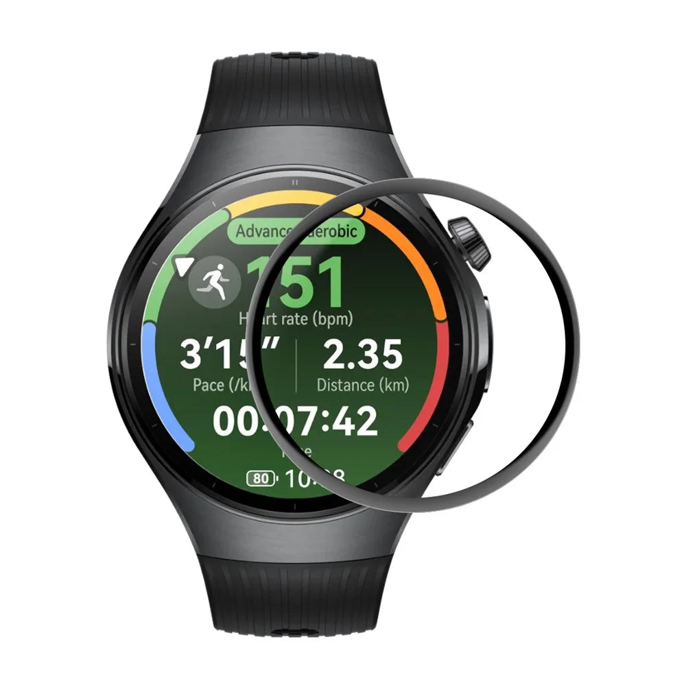 ENKAY HAT PRINCE For Huawei Watch 5 42mm Screen Protector   3D Curved PC + PMMA Ultra Clear Film - Transparent - 1