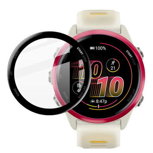 IMAK For Garmin Forerunner 570 42mm Screen Protector Anti Scratch PMMA Watch Film - 1