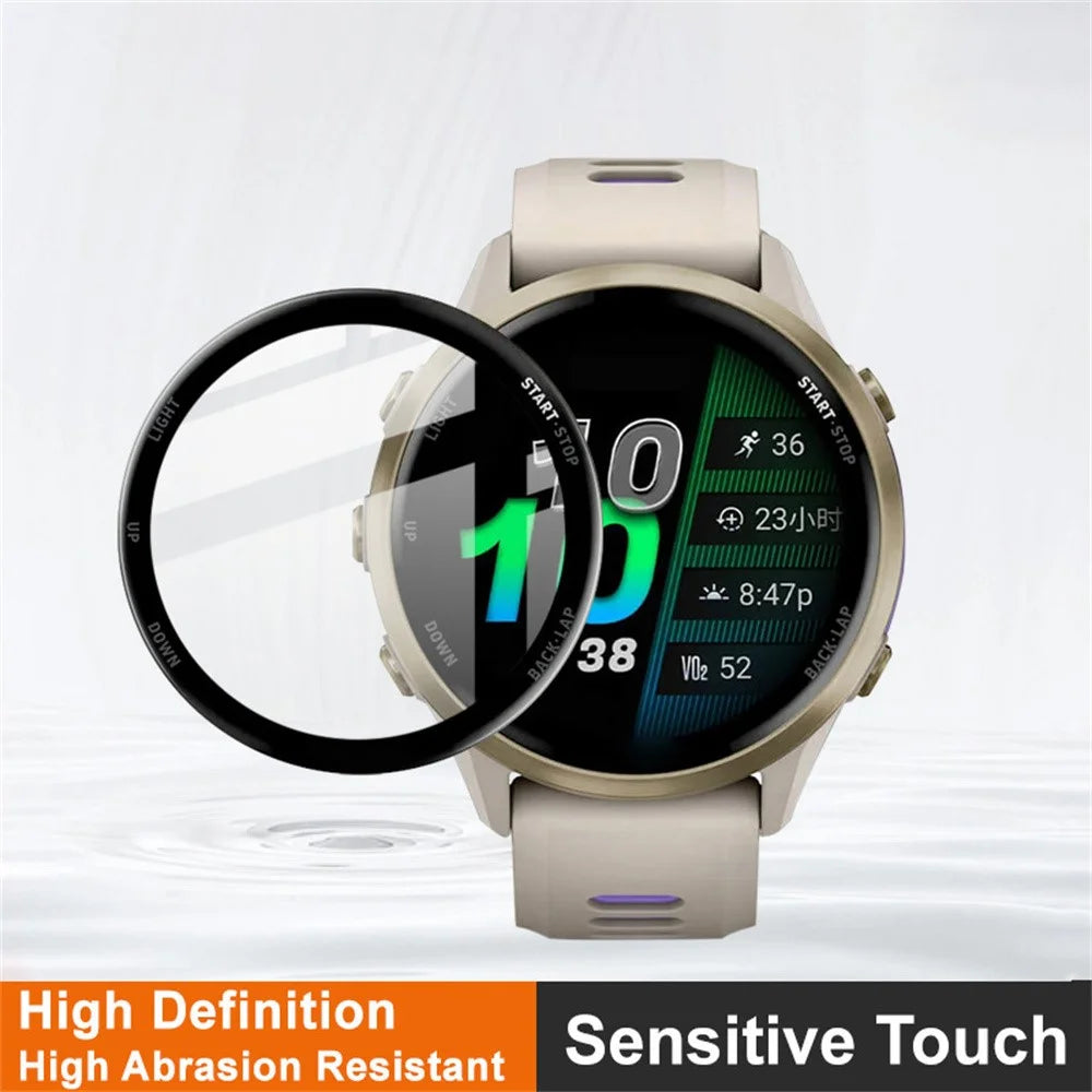 IMAK For Garmin Forerunner 970 Screen Protector Anti Scratch PMMA Watch Film - 3
