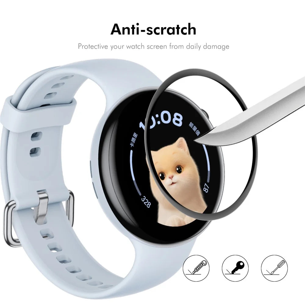 ENKAY HAT PRINCE For Honor Watch Fit Vitality Edition Screen Protector   3D Curved PC + PMMA Ultra Clear Film - Transparent - 5